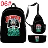 Bolsa escolar 3D Backwoods Wearable Backpack Printing Digital Bags Outdoor Sacos Lazer para Figurar Custom9535838