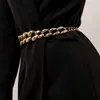 الشرير الجمالية بسيطة مكتنزة الخصر حزام للنساء الأزياء مثير حزام الشريط سلسلة قميص اللباس الجسم الديكور والمجوهرات
