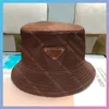 Luksurys projektanci szczytowe czapki czapki 2021 marki czapki marki damskie kapelusz kubełkowy 57 cm szeroki czapka hoboo dopasowany rozmiar212y