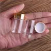 24 pieces 20ml 30*50mm Empty Glass Bottles with Golden Caps Transparent Perfume Spice Bottlesgoods