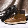 2022 Boots Boots 009 مقاوم للماء القطن الشتاء كبير ثلاثة أضعاف اللون الأسود الرمادي