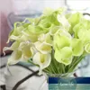 5 Pcs Calla Lily Fleur Artificielle Branche Bouquets Simulation Mariage Maison Jardin Décoration Faux Flowes Fleurs Décoratives Couronnes