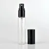 Bouteille de vaporisateur de parfum en verre vide rechargeable portable de 10 ml Mini contenants cosmétiques