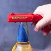 Tragbare Cap Gun Flaschenöffner Getränke Bier BottleOpener GunCap Launcher Bar Werkzeug Getränk Öffnung Shooter Wein Zubehör