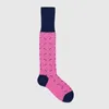 Colorful Letter Cotton Calf Socks Women Fashoin Letters Long Sock for Gift Party Top Quality 3 Colors