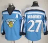 Kob Mens Vintage 11 Saku Koivu 1998 Team Finland Hockey Jerseys Suomi 27 Teppo Numminen 8 Teemu Selanne Light Blue Jersey M-XXXL