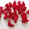 Decorative Flowers & Wreaths 200cm Artificial Cherry Blossom Vine Silk For Wedding Ceiling Decor Party Fake Garland Arch Ivy DIY Home
