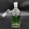 Acchiappacenere classico Perc Narghilè 8 Bracci Albero Giunto Dimensioni 14mm 18mm Maschio Femmina Ashcatcher 45 gradi 90 gradi Due stili per Bong Shisha Water Pipe Bubbler