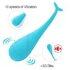 NXY Vibrators Remote control Factory price New Upgrade version Whale style Clitoris Stimulate Dildo Vibrator sex toys for couple 0105