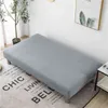 Solid Color Sofa Bed Cover All-inclusive Folding s for Living Roon Tight Wrap Couch Without Armrest funda sofa 211207