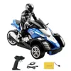 Driewielige Motorfiets Off-Road Stunts Klimmen Afstandsbediening Fast Drift RC Model Toy