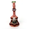 Wholesale Hookah Bongs 3D Evil Monster Face Design Glass Bong Handmade Character Smoke Water Pipe bong