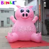 giant Inflatable pink pig cartoon for sale advertising inflatables pigs model outdoor portable cartoons animals charactors