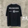 Tshirts Balenciga Designer Men's Sweaters Hoodies Food Agency's Original Cotton Men's and Women's Round Neck T-shirt E3WW