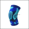 Armbågsäkerhet Atletisk Utomhus som OutdoorsElbow Knee Pads 1PCS Brace Protector Sport Kneepad Elastisk Fitness Running Cykling Spanex Stret