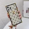 Designer fashion phone cases for iPhone 13 12 Pro Max MINI 11 XR XS XSMAX 8 7 plus PU leather Back Protection cover