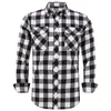 Men's Plaid Flannel Shirt Spring Autumn Male Regular Fit Casual Long-Sleeved Shirts For (USA SIZE S M L XL 2XL) 220312