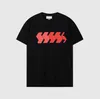 22SS Trendy Designer T-shirt voor Mannen Vrouwen T-shirts Zomer Letters Print Tees Apparel Heren Designer Katoen Top Kleding Hoge kwaliteit