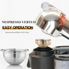 BIG CUP Espresso Capsulas Recargables Nespresso Vertuoline & Vertuo Stainless Steel Refillable Coffee Filter Reusable Pods 210331