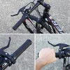 自転車ハンドルコンポーネントX-TIGERグリップラバーアンチスリップ自転車グリップロードサイクリングハンドルアクセサリー用のアルミニウム合金ロックハンドル
