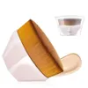 55 Magic Foundation Pinceau de maquillage Flat Top Hexagon Face Blusher Fond de teint en poudre liquide Pinceau pour mélanger les cosmétiques Liquid-Cream Flawless-Powder avec étui