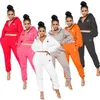 Frauen Tracksuits Marke Winter junger Dame Sport komfortable Mode Digital gedruckt Casual Two Stücke Set Reißverschlussjacke mit Hosen