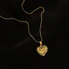 Naszyjniki wisiorek ze stali nierdzewnej Ukochany naszyjnik dla kobiet dziewczyny Choker świąteczny biżuteria collier femme kropla
