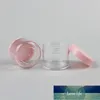 24PCS 10G Make Up Jar Kosmetisk prov Tom behållare Plast Rund Lock Liten Bottle Eyeshadow Cream Travel Pot