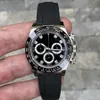 U1 ST9 Men Watch Designer Automatic Mechanical Movment Sweep Ceramic Bezel Rubber Strap Waterproof Male Wristwatches