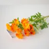 Flores decorativas guirnaldas larga rama simulación pequeña margarita crisantemo manzanilla sala de estar fake flor holandés ornamento decoración