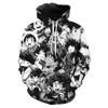 New Fashion Himiko Toga Hoodies Anime My Hero Academia Hoodie Anime Sweatshirts Himiko Toga and Deku Oversized Hoodies Y211118