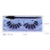 3D Faux Mink Eyelashes with Brow Brush Synthetic Fiber Natural Look Wispy Thick False Lashes