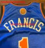 100% Stitched Steve Francis Basketball Jersey Blue Mens Women Youth Custom Number name Jerseys XS-6XL