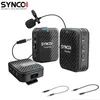 SYNCO G1 G1A1 G1A2 G2 MIC Trådlöst Lavalier Mikrofonsystem Smartphone Laptop DSLR Tablet Camcorder Recorder PK Comica