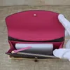 Femmes portefeuilles mode fête pochettes haute qualité 10 couleurs dame fermeture éclair porte-carte sac à main avec boîte