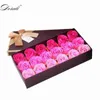 Cadeaux pour femmes 18 pièces parfumées Rose fleur pétale bain corps savon cadeau De fête De mariage Flor De Jabon décoration De la maison tenant des fleurs