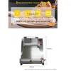 Totalmente automático pizza massa fazendo fabricante sheeter máquina 15 polegadas mesa de mesa comercial fabricante de pizzaria