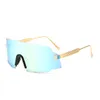 Luxury designer Mens Women Fashion Sunglasses Siamese Resin Lens Colorful Sun Glasses For Men JC8823