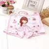 4pcs/Lot Cartoon Panties Cotton Short Pants Girls' Underwear Suit 2-10Years 2558 Q2