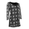 Yitonglian Women Vintage Crochet V-Neck Classic Silver Trending Floral Lace Blouse 2021 Plus Storlek Tunika Tops Oversize Shirt H429 H1230