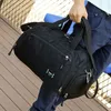 Gym Bags Men Sports Fitness Pack Cylinder One Shoulder Sport Bag Women's Handbags Travel Bags Nylon Waterproof Handbag Package Y0721