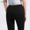 Rihschpiece Autumn Plus Size 5XL Leggings Women Pants Punk Jeggings Black Fashion Pocket High Waist Legging Trousers RZF1497 210925