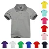 Koszulki polo 2021 Letnie Krótki rękaw Krótki rękaw Haft Chłopcy Polo T Shirt Odzież Baby Kids Tops Tees Girls Boy Tshirts