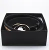 Designer Womens Mens ceintures en cuir Black Femmes Snake Big Gold Buckle Men Classic Casual Pearl Belt Ceinture White Box 207y