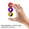 Anti Stress Magnetic Rings Unzip Toy Magic RingTools Children Magnetic Ring Finger Spinner Ring Adult Toys Wholesale9557788