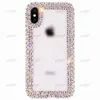 Coques de téléphone De Luxe Diamant Couverture coque Clair Strass Paillettes étui Pour iPhone 12 11 Pro Xs MAX Xr 6 7 8 Plus