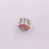 925 Sterling Silver Beads Tropical Sunset Charms Fits European Pandora Style Jewelry Bracelets & Necklace 792116ENMX AnnaJewel