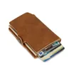 Wallet Anti Theft Unisex Fashion Casekey Business Holder Men Metal Blocking Case popwallet