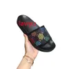 With Box 2022 men women designers Slippers luxury sandals Designer Shoes Slides Summer Fashion Wide Flat Slippery runner 35-47
