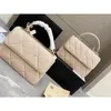 2022 femmes luxe Designer sacs à bandoulière sac à main de haute qualité prix de gros sac en cuir véritable épaule rabat sac à main avec petit et grand la